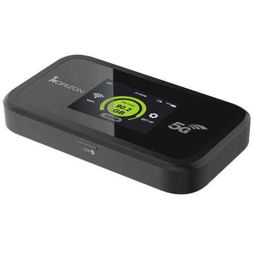 Horizon Powered's MH500C 5G mifi Device Front View