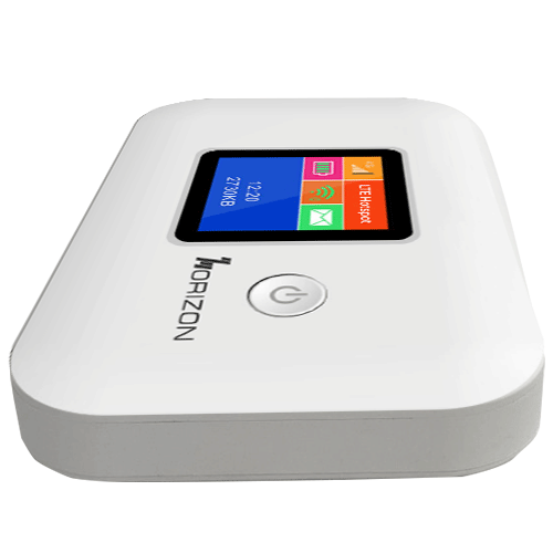MH04 Horizon Powered 4G/ LTE Affordable Mobile hotspot Side view