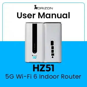 Horizon Powered HZ51 User manual
