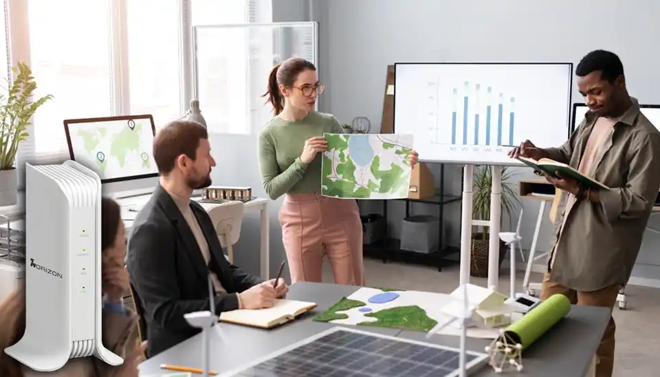 How the HW700BE Supports Green Connectivity (1)